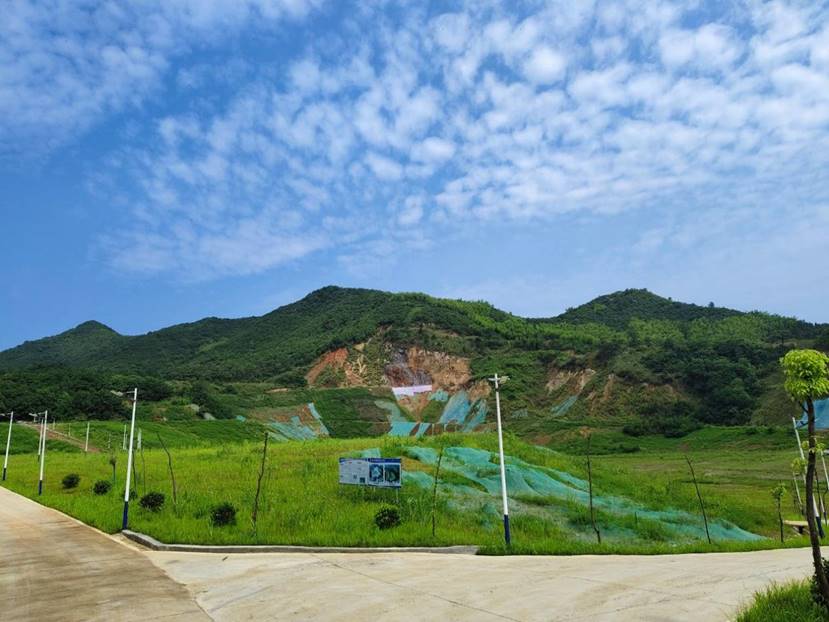 銅山、前山露天采坑復(fù)墾項(xiàng)目完成